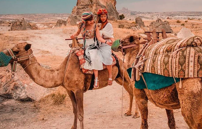 safari cammello della Cappadocia